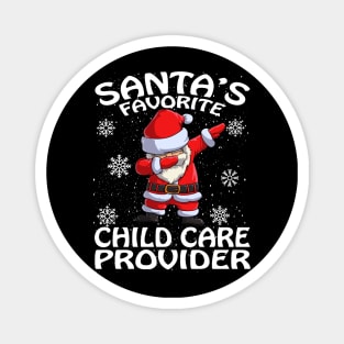 Santas Favorite Child Care Provider Christmas Magnet